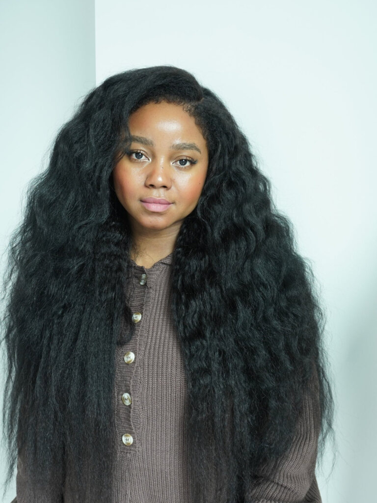 Kinky Straight Glueless Wig